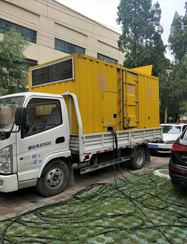 龙山发电车出租-柴油发电机组排烟系统设计要求及其考虑因素